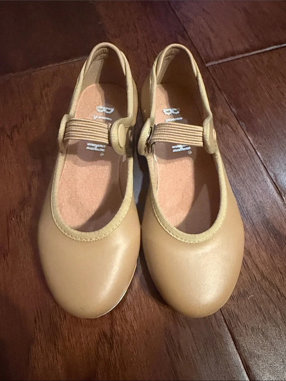 Bloch Girls' Tan Tap Shoes